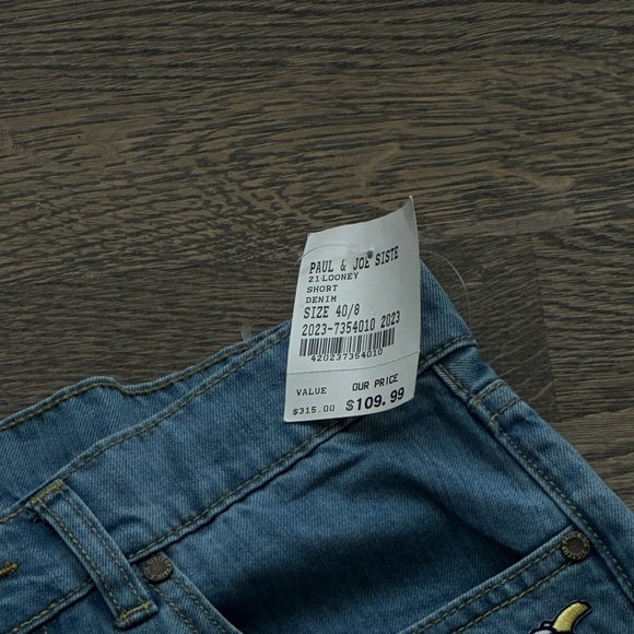 Looney Tunes Womens Jean Shorts - Picture 3 of 3